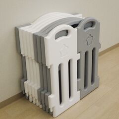 ベビーサークル（ドア付き）【小金井市民限定】（小金井市再生家具）品番：08-04-23 ※新規優先の画像