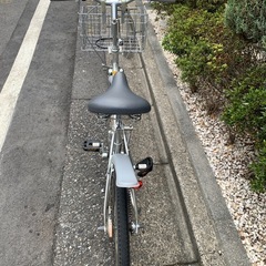 折りたたみ自転車の画像