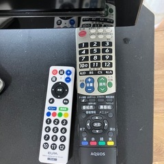 【テレビ台＋テレビ セットでお譲りします】の画像
