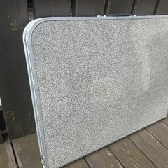 アウトドア　折りたたみテーブルの画像