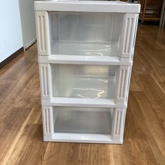 プラ衣装ケース【町田市再生家具】0825Ｂの画像