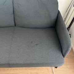 IKEA／2人がけソファ／GLOSTAD／グロスタード※9月1日まで出品の画像