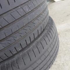 溝あり！2021年製造 ブリジストン　ALENZA　225/55R18 98V サマータイヤ　4本セット！ 夏タイヤ 
の画像