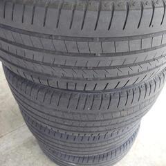 溝あり！2021年製造 ブリジストン　ALENZA　225/55R18 98V サマータイヤ　4本セット！ 夏タイヤ 
の画像