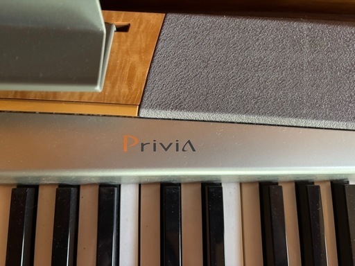 Privia電子ピアノCASIO PX-120中古動作確認済み CASIO Privia px-120 中古電子ピアノ (さっぴ) 市田の鍵盤楽器