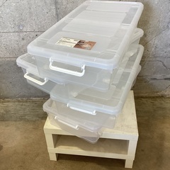 2508-36  ニトリ　ベット下収納ケース　4個セットの画像