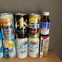 アルコール飲料とその他飲料の画像