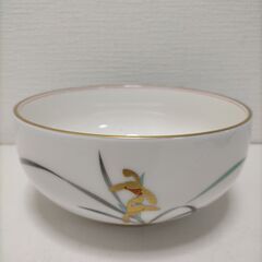 香蘭社　菓子鉢　「貴婦人」　深鉢　大鉢　白　花柄　250825-1Yの画像