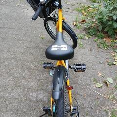 8/30まで掲載　子供自転車　子供用自転車　キッズ　20インチ　6段ギア　HUMMER　ハマー　イエロー　CTB206F-TZの画像