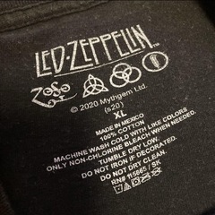 美品 LED ZEPPELIN バンドTシャツ バンT XL ブラックの画像