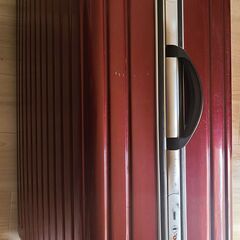 スーツケース　補修跡ありの画像