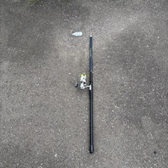 リール付き釣り竿 の画像