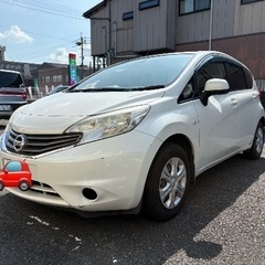 H24年ノート　走行54700km スマートキー、オートエアコン、一時抹消の画像