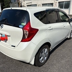 H24年ノート　走行54700km スマートキー、オートエアコン、一時抹消の画像