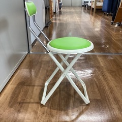 折)イス(きみどり)【町田市再生家具】0825の画像