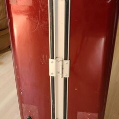 スーツケース　補修跡ありの画像