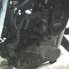 YAMAHA DT200R-1 白/赤 エンジン始動確認 自賠責保険で乗れます 半額配送キャンペーン 限定 現状渡し諸経費￥0 横浜 P-Yardの画像