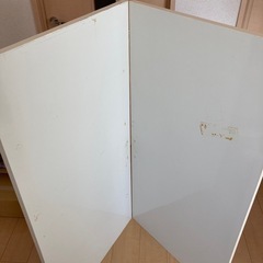 木製パタパタ衝立の画像