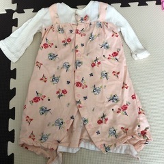 女の子70㎝　ロンパースまとめ売り　セットの画像