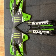 KLX250 Dトラッカーモンスターデカールカウルセット
　　の画像