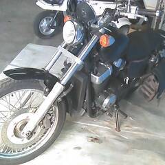 HONDA VT400S 黒 エンジン始動確認 自賠責保険で乗れます 半額配送キャンペーン 期間限定 現状渡し諸経費￥0- 横浜 P-Yard の画像