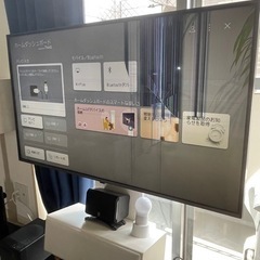 LG 43型 4Kチューナー内蔵 液晶 テレビ 43UQ9100PJD 2022 年 ジャンクの画像