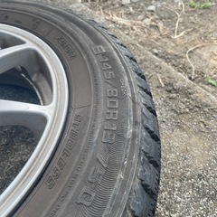 受付終了145/80R13 スタッドレスセットの画像