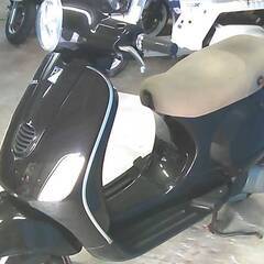 ベスパ LX125ie-3V 黒 エンジン始動確認 自賠責保険で乗れます 半額配送キャンペーン 限定 現状渡し諸経費￥0- 横浜 P-Yardの画像