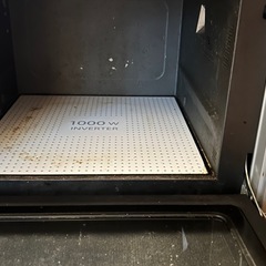 SHARP電子レンジ1000wジャンク扱いの画像