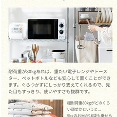 【8/28まで】スチールラックの画像