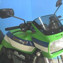 KAWASAKI ZRX1100 緑 エンジン始動確認 車検取得で乗れます 半額配送キャンペーン 期間限定 現状渡し諸経費￥0- 横浜 P-Yardの画像