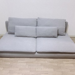 美品　IKEA 3人掛けソファ　イケア　ソーデルハムン　グレーの画像