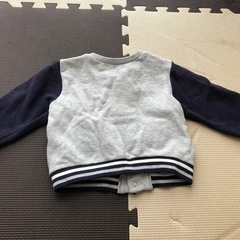 COMME CA ISM ボタン付きアウター 80の画像