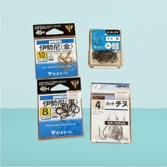 釣り針いろいろセットの画像