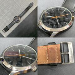 J353不動　COACH【コーチ】CA.118.2.112.1640　バクスター　SS（ステンレススチール）×革ベルト(ネイビー系)　電池式(クオーツ)　腕時計　ウォッチ　メンズ　シンプル　ビジネス　ファッション　ブランド【の画像