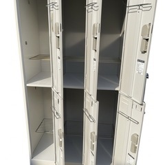 コクヨ　ロッカー　6人用　RBC-L6W 　サイズ幅900高さ1790奥行515mmの画像