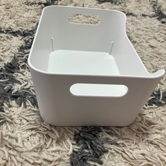 【募集中】IKEA　UPPDATERA ウップダテラ ボックス　ホワイト　24x17 cmの画像