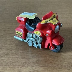 昭和レトロ・当時物🍀 ハーレーダビットソン ミニカー🚗 DAVIDSON おもちゃ かっこいい ダイキャストモデルカー バイク型🛵 玩具 オモチャ 赤の画像