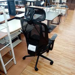 【リユースのサカイ八街店】★ジモティ割あり★ オフィスチェア　ブラック　クリーニング済　YJ7534の画像