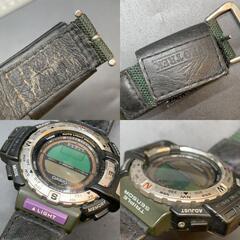 Z253　不動 CASIO カシオ PROTREK プロトテック 1471 PRT-40 クォーツ メンズ 腕時計 デジタル ヴィンテージ 中古 1471 メンズ 腕時計の画像