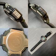 Z253　不動 CASIO カシオ PROTREK プロトテック 1471 PRT-40 クォーツ メンズ 腕時計 デジタル ヴィンテージ 中古 1471 メンズ 腕時計の画像