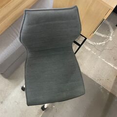 チェア　No.3102　ワークチェア　グレー/ホワイト　高さ調整可能！　【リサイクルショップどりーむ天保山店】の画像