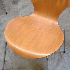 ≪yt2012ジ≫ [2脚セット] フリッツハンセン セブンチェア ① ナチュラルビーチ アルネ・ヤコブセン/FRITZ HANSEN/デザイナーズ家具/中古家具/宮城県仙台市 70814-11の画像