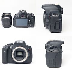 【全国送料無料】 Canon EOS Kiss X7i✨ カメラバッグ付き✨ スマホ転送OK レンズセット ズームセット✨ 届いたらすぐに使えます✨ キヤノン キャノンの画像