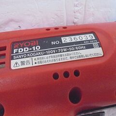 リョービ 電動ドライバドリル FDD-10 電動工具 DIY RYOBI 札幌市 白石店の画像