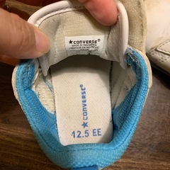 コンバース　ベビーシューズ　12.5の画像