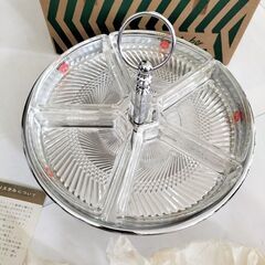★ 未使用　ノリタケクリスタル２種と蒸し碗のセット ★の画像
