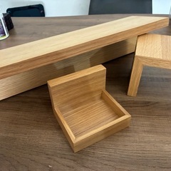 無印良品　壁につけられる家具　3つセットの画像