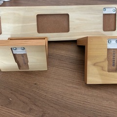 無印良品　壁につけられる家具　3つセットの画像