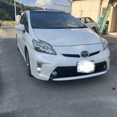 プリウス後期　Gグレード　サンルーフ　車検8月末の画像
